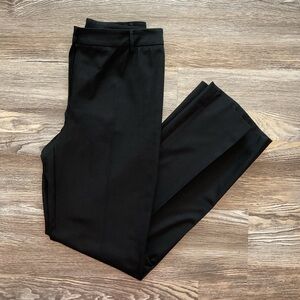 Bernard Zins Black Joyeux High Rise Straight Leg Trousers 8 NWT